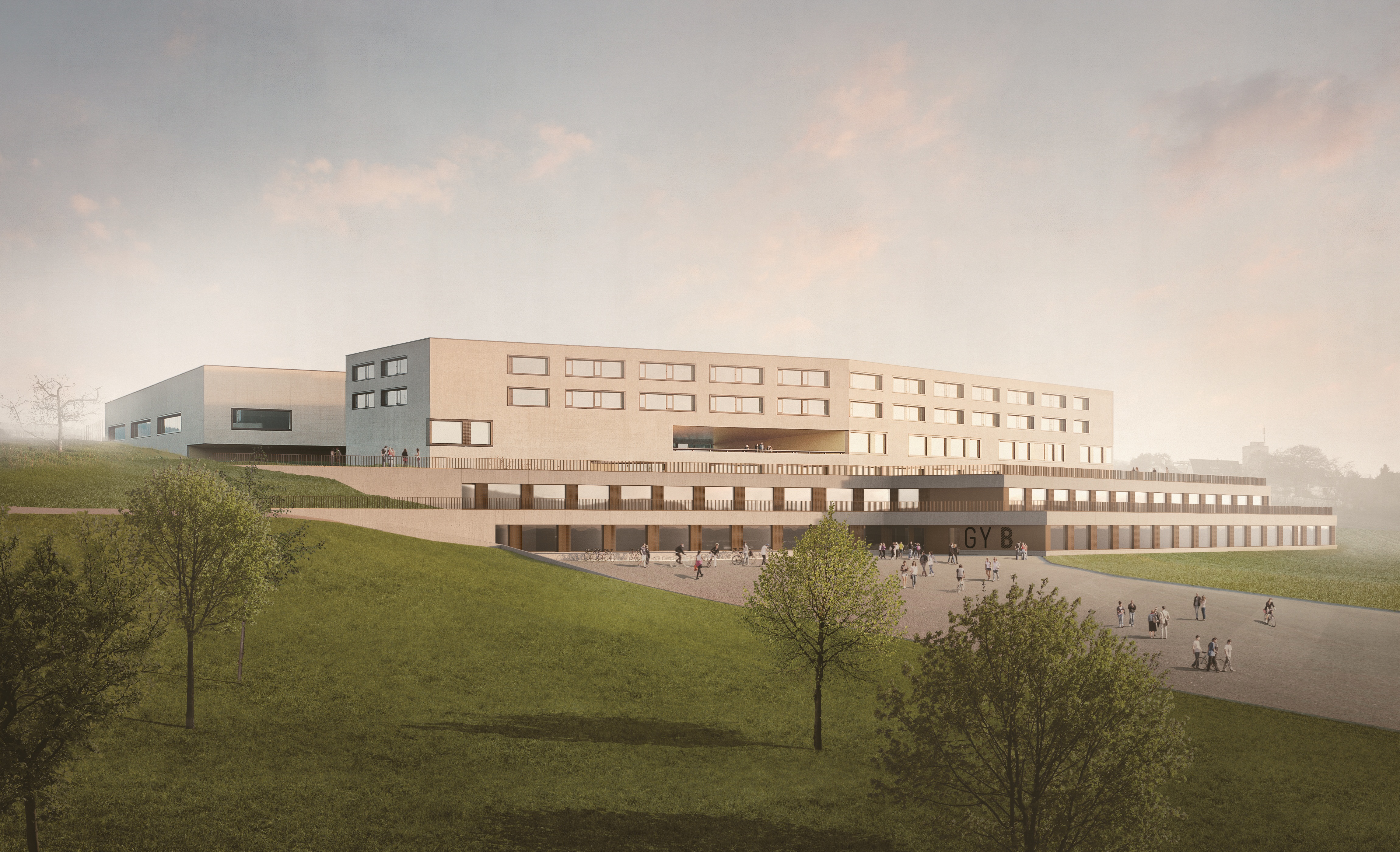 Les cantons de Vaud et de Fribourg lancent le projet d'agrandissement du Gymnase intercantonal de la Broye